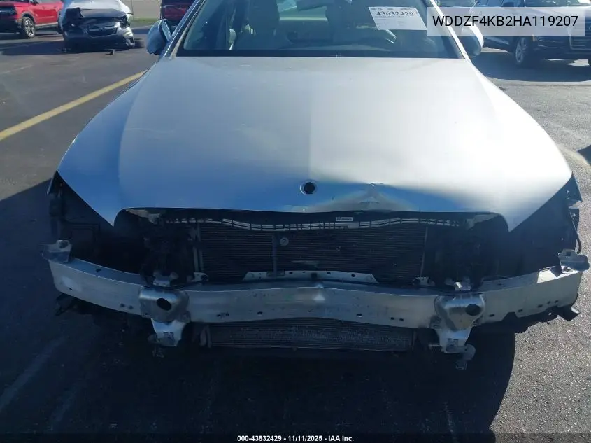 WDDZF4KB2HA119207 2017 Mercedes-Benz E 300 4Matic