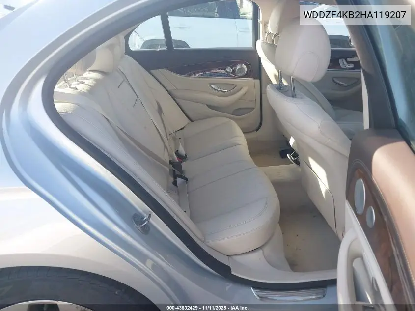 WDDZF4KB2HA119207 2017 Mercedes-Benz E 300 4Matic