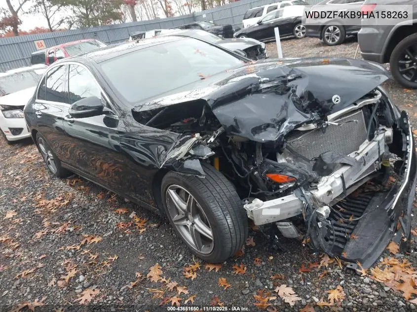 WDDZF4KB9HA158263 2017 Mercedes-Benz E 300 4Matic