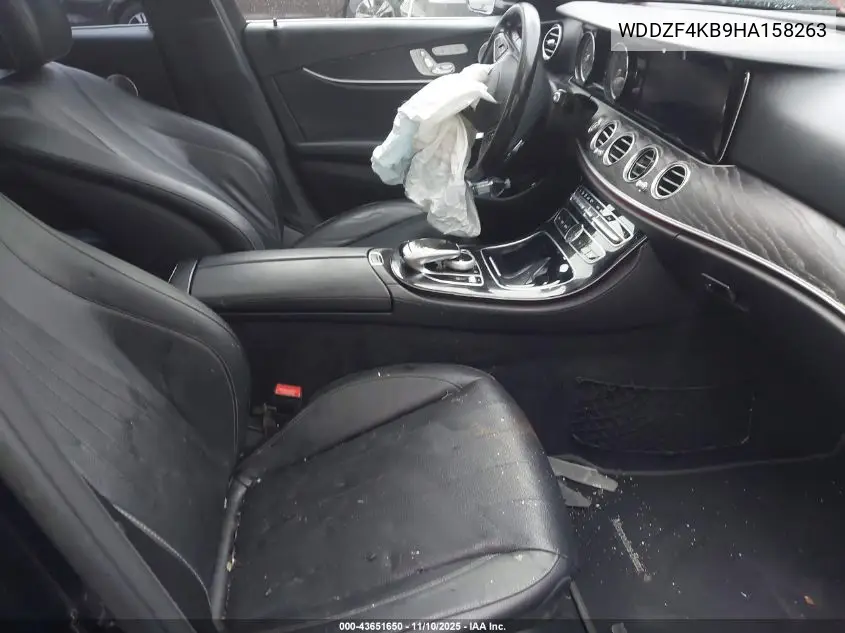 WDDZF4KB9HA158263 2017 Mercedes-Benz E 300 4Matic