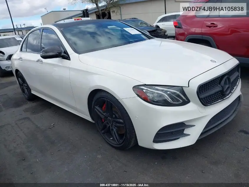 WDDZF4JB9HA105838 2017 Mercedes-Benz E 300