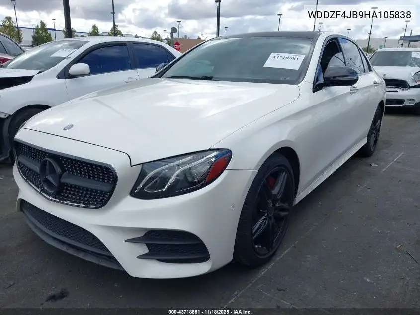 WDDZF4JB9HA105838 2017 Mercedes-Benz E 300
