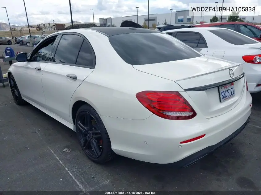 WDDZF4JB9HA105838 2017 Mercedes-Benz E 300
