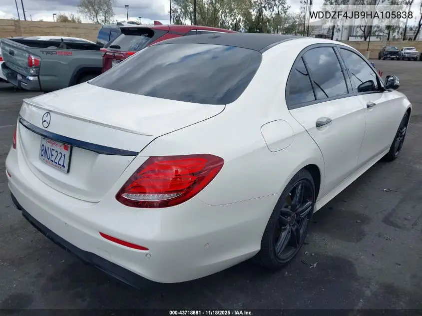 WDDZF4JB9HA105838 2017 Mercedes-Benz E 300