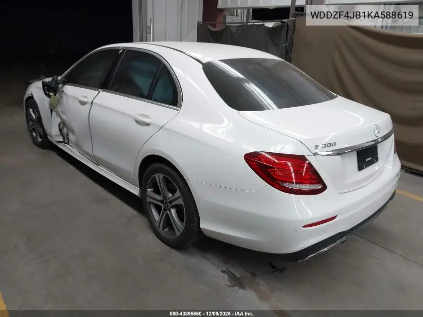 WDDZF4JB1KA588619 2019 Mercedes-Benz E 300