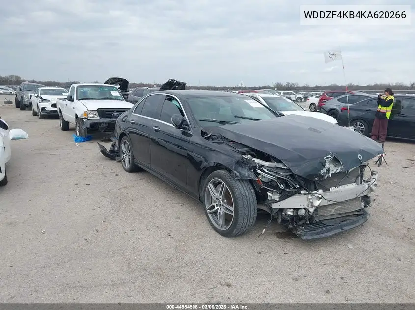 2019 Mercedes-Benz E 300 4Matic VIN: WDDZF4KB4KA620266 Lot: 44554508