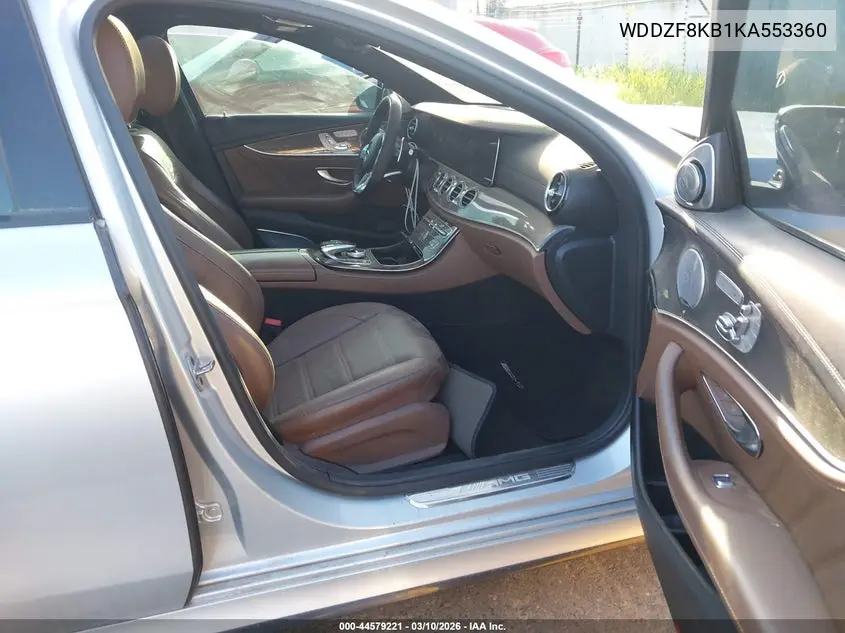 WDDZF8KB1KA553360 2019 Mercedes-Benz Amg E 63 S 4Matic