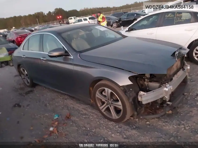 WDDZF4JB4KA584158 2019 Mercedes-Benz E 300