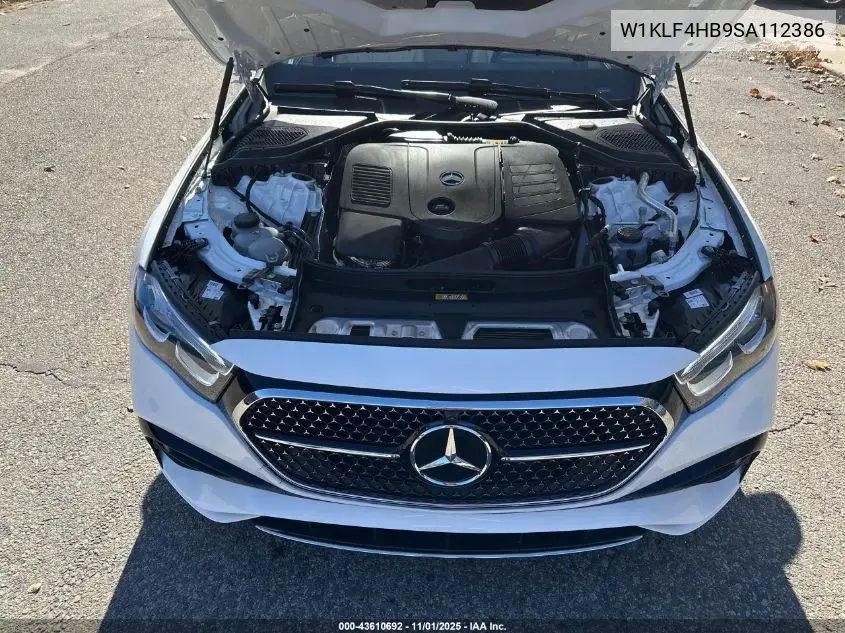 W1KLF4HB9SA112386 2025 Mercedes-Benz E 350 4Matic