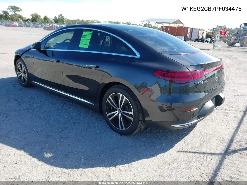 W1KEG2CB7PF034475 2023 Mercedes-Benz Eqe 500 4Matic+