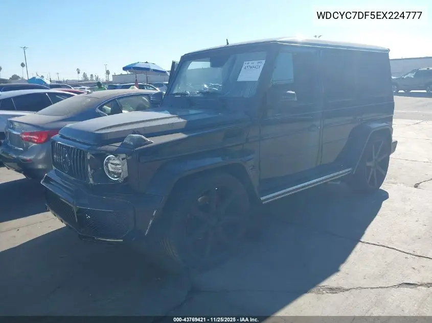 WDCYC7DF5EX224777 2014 Mercedes-Benz G 63 Amg 4Matic
