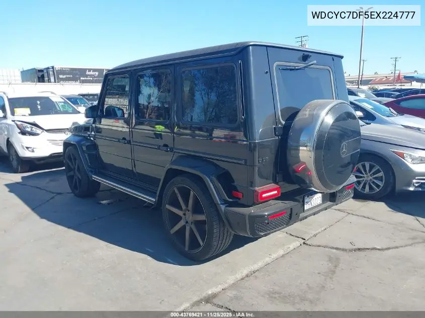 WDCYC7DF5EX224777 2014 Mercedes-Benz G 63 Amg 4Matic