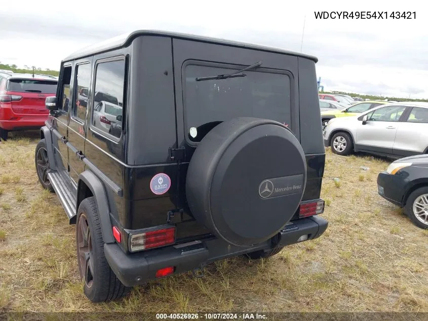 WDCYR49E54X143421 2004 Mercedes-Benz G 500