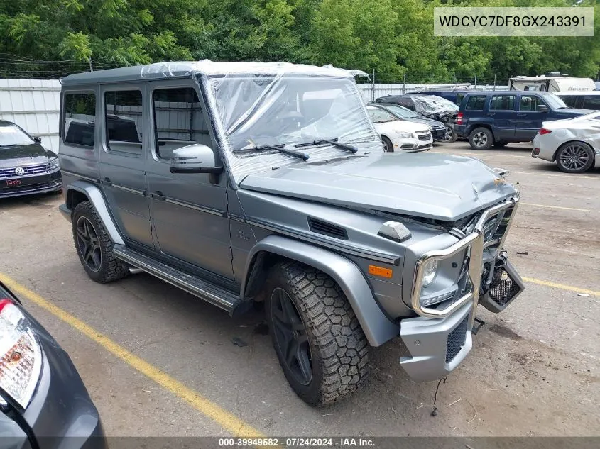 WDCYC7DF8GX243391 2016 Mercedes-Benz Amg G 63 4Matic