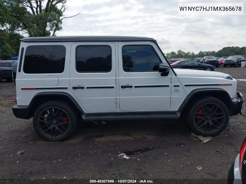 W1NYC7HJ1MX365678 2021 Mercedes-Benz Amg G 63 4Matic