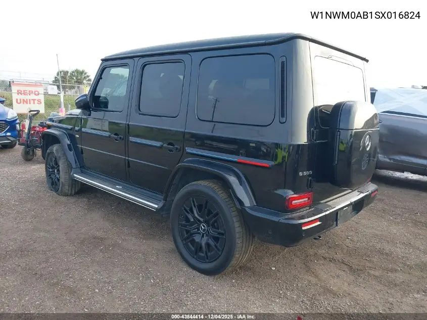 W1NWM0AB1SX016824 2025 Mercedes-Benz G 580E