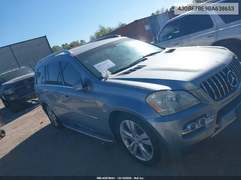 4JGBF7BE9BA638653 2011 Mercedes-Benz Gl 450 4Matic