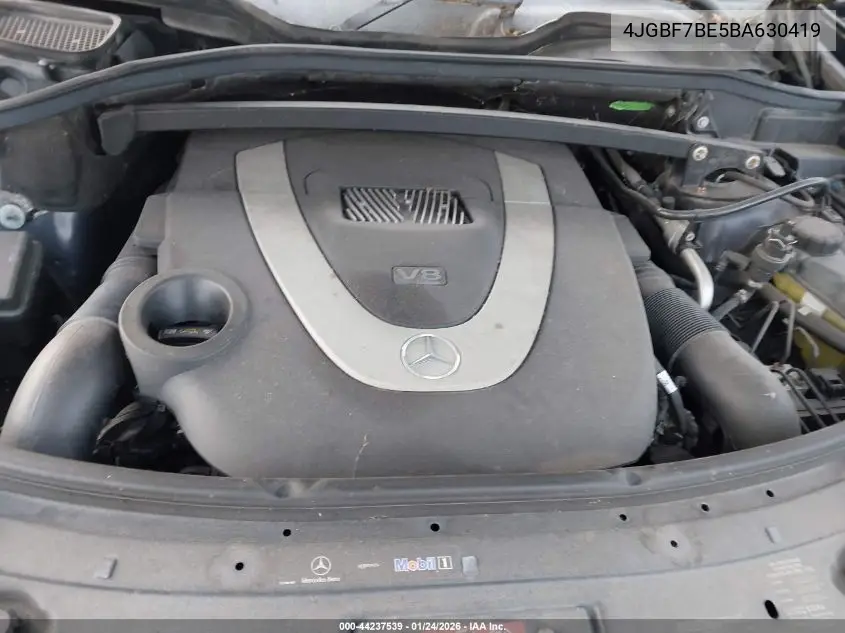 4JGBF7BE5BA630419 2011 Mercedes-Benz Gl 450 4Matic