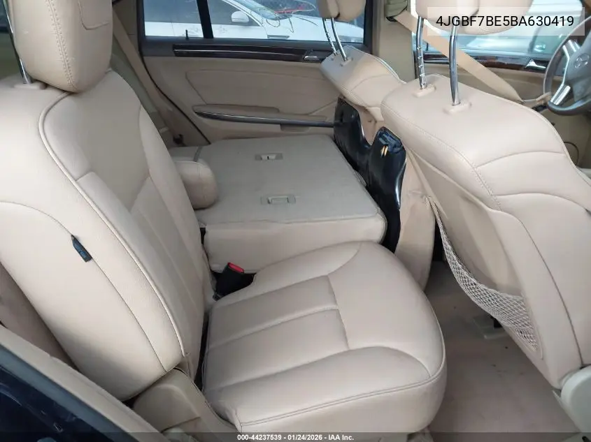 4JGBF7BE5BA630419 2011 Mercedes-Benz Gl 450 4Matic