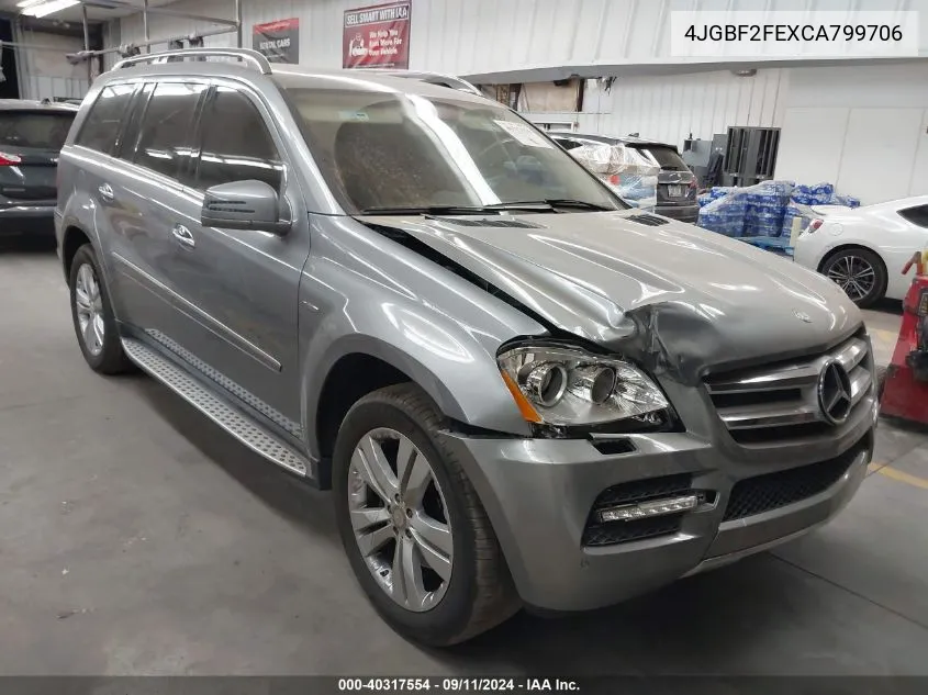 4JGBF2FEXCA799706 2012 Mercedes-Benz Gl 350 Bluetec