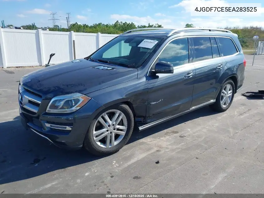 4JGDF7CE5EA283525 2014 Mercedes-Benz Gl 450 4Matic