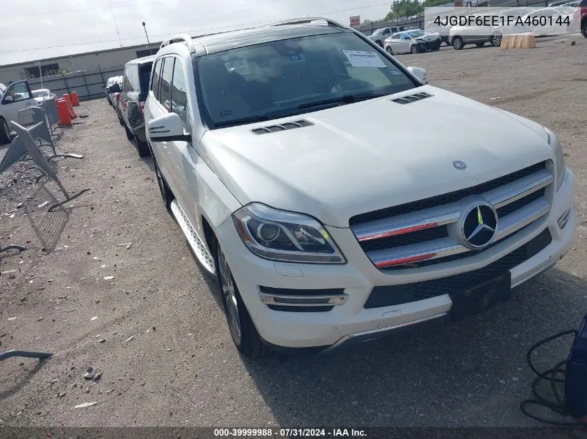 4JGDF6EE1FA460144 2015 Mercedes-Benz Gl 450 4Matic