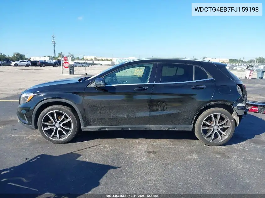 WDCTG4EB7FJ159198 2015 Mercedes-Benz Gla 250