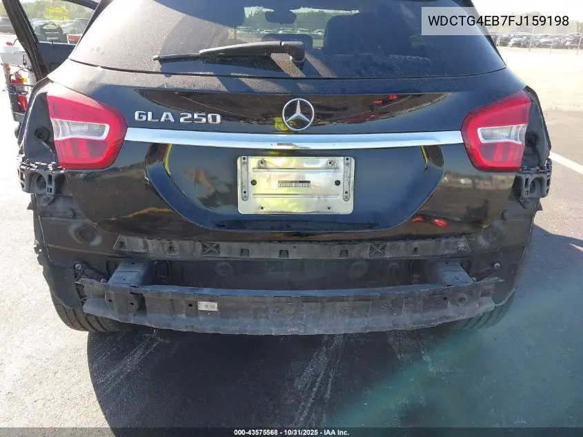 WDCTG4EB7FJ159198 2015 Mercedes-Benz Gla 250