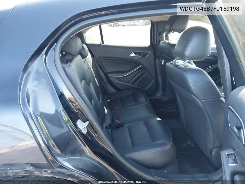 WDCTG4EB7FJ159198 2015 Mercedes-Benz Gla 250