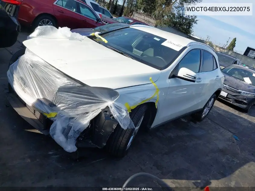 WDCTG4EBXGJ220075 2016 Mercedes-Benz Gla 250