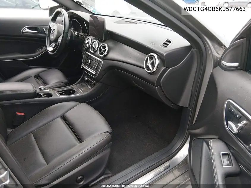 WDCTG4GB6KJ577663 2019 Mercedes-Benz Gla 250 4Matic