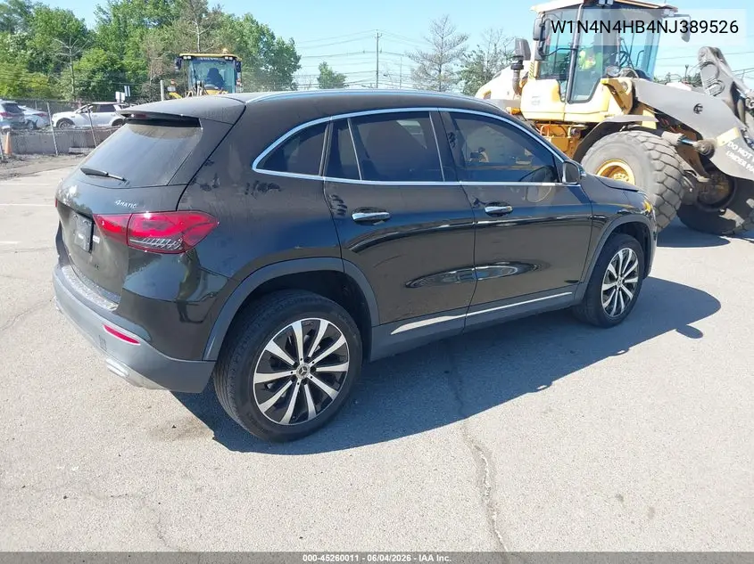 W1N4N4HB4NJ389526 2022 Mercedes-Benz Gla Gla 250