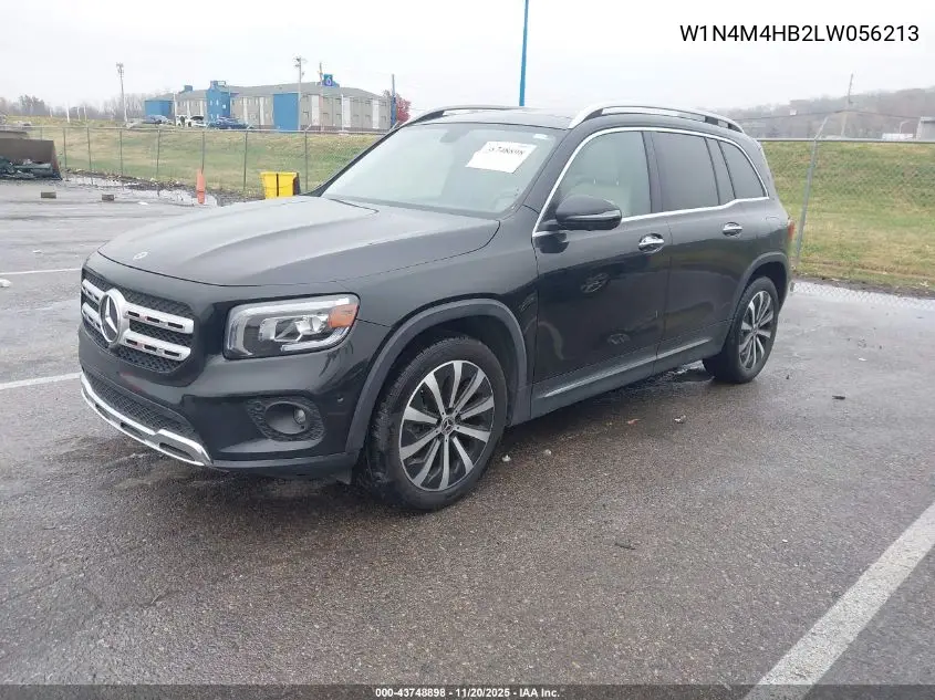 W1N4M4HB2LW056213 2020 Mercedes-Benz Glb 250 4Matic