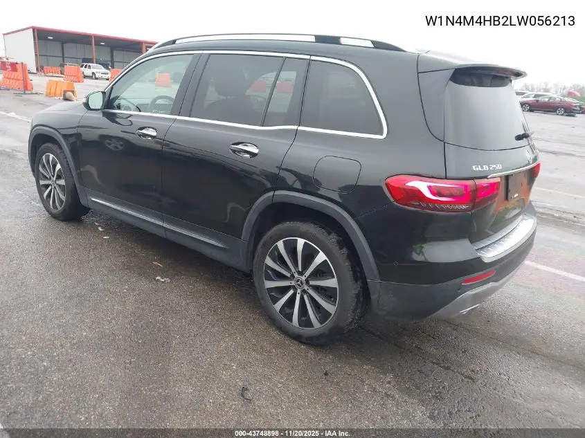 W1N4M4HB2LW056213 2020 Mercedes-Benz Glb 250 4Matic