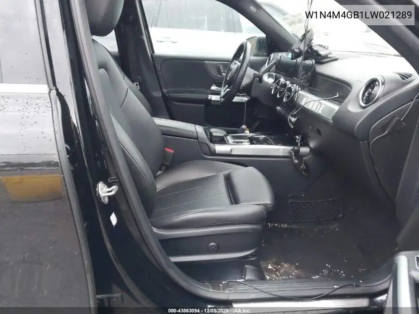 W1N4M4GB1LW021289 2020 Mercedes-Benz Glb 250