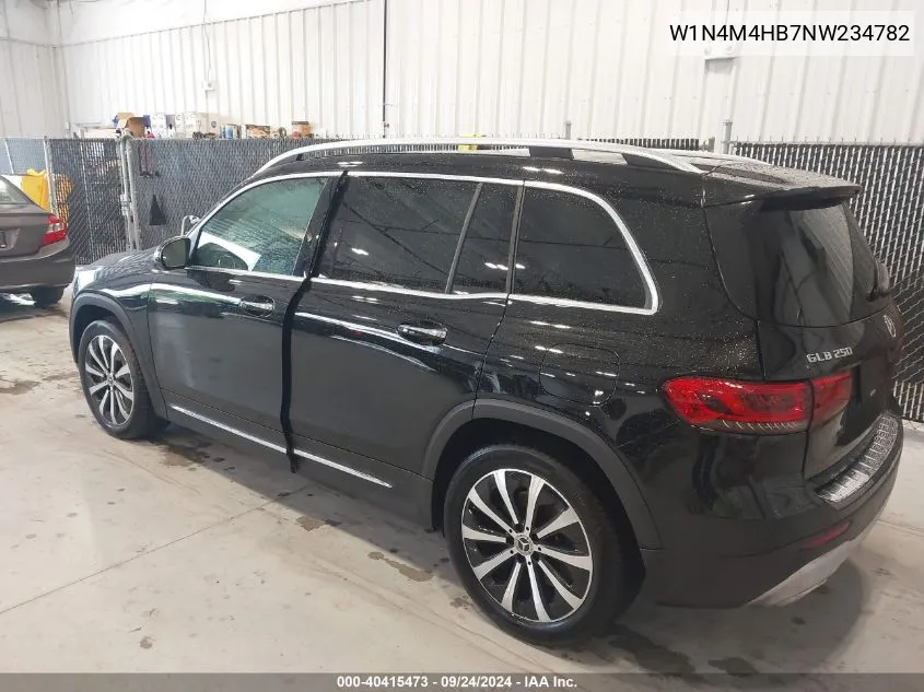 W1N4M4HB7NW234782 2022 Mercedes-Benz Glb 250 250 4Matic