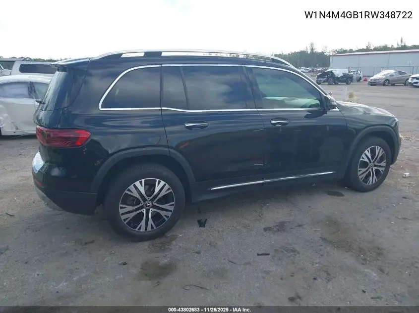 W1N4M4GB1RW348722 2024 Mercedes-Benz Glb 250