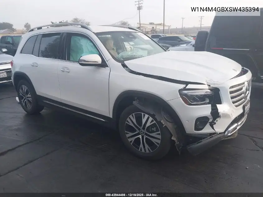 W1N4M4GBXSW435394 2025 Mercedes-Benz Glb 250