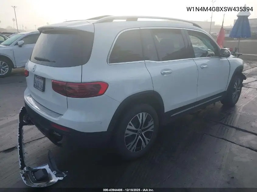 W1N4M4GBXSW435394 2025 Mercedes-Benz Glb 250