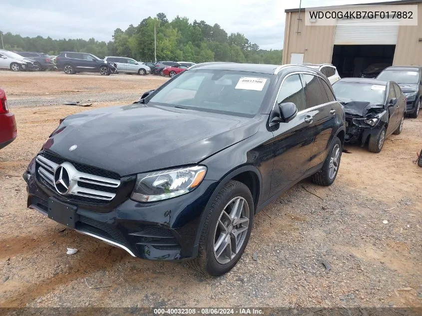 WDC0G4KB7GF017882 2016 Mercedes-Benz Glc 300 4Matic