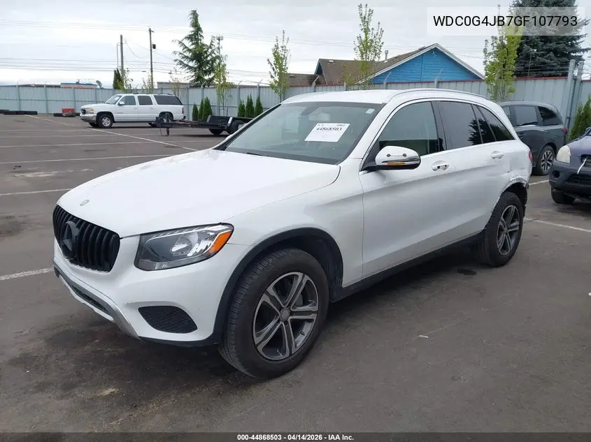 WDC0G4JB7GF107793 2016 Mercedes-Benz Glc 300