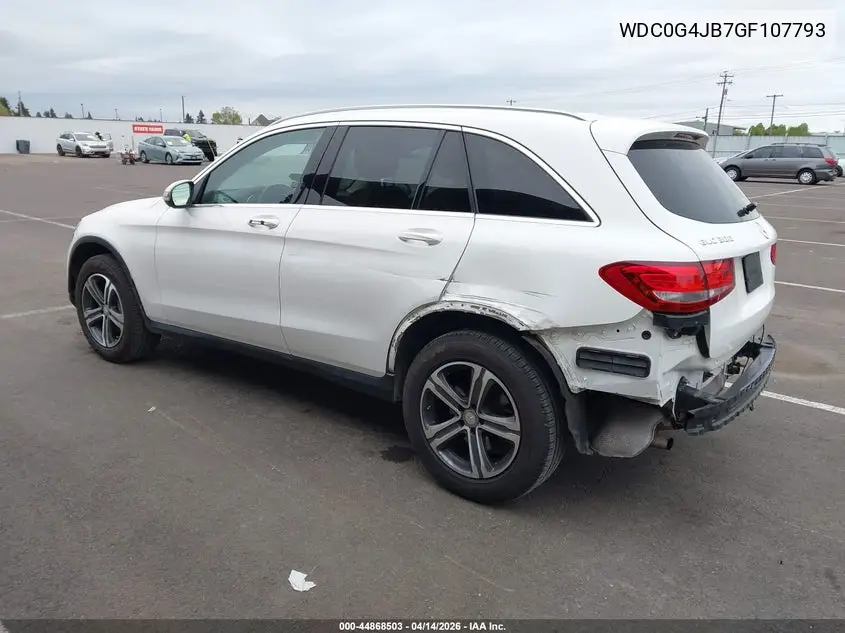 WDC0G4JB7GF107793 2016 Mercedes-Benz Glc 300