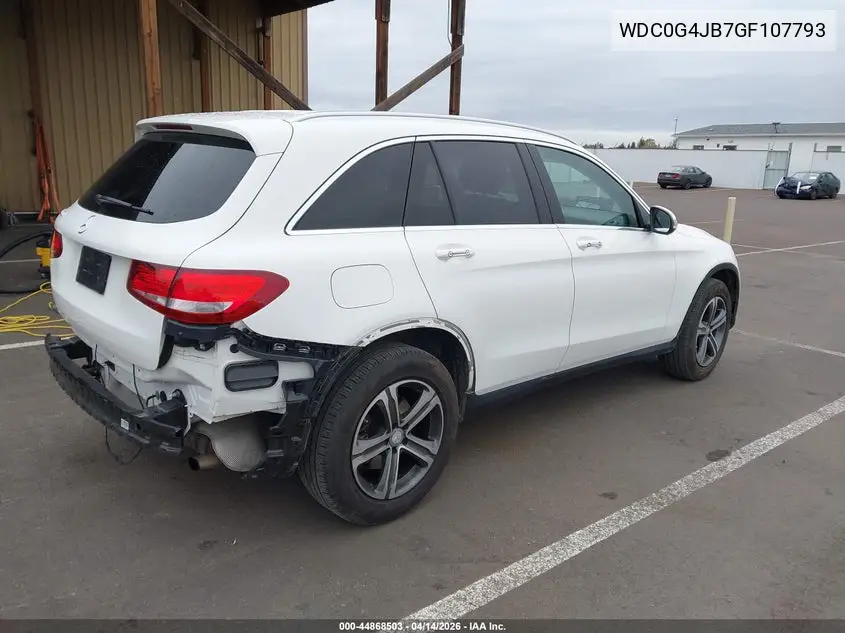 WDC0G4JB7GF107793 2016 Mercedes-Benz Glc 300