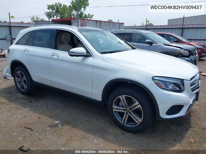 WDC0G4KB2HV009437 2017 Mercedes-Benz Glc 300 4Matic