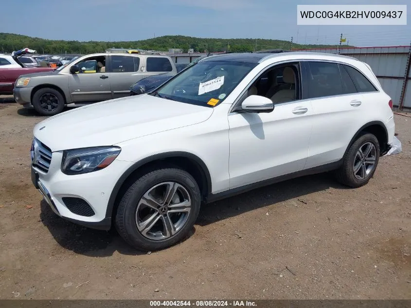 WDC0G4KB2HV009437 2017 Mercedes-Benz Glc 300 4Matic