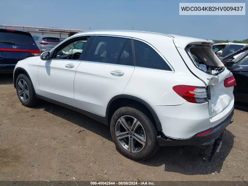 WDC0G4KB2HV009437 2017 Mercedes-Benz Glc 300 4Matic