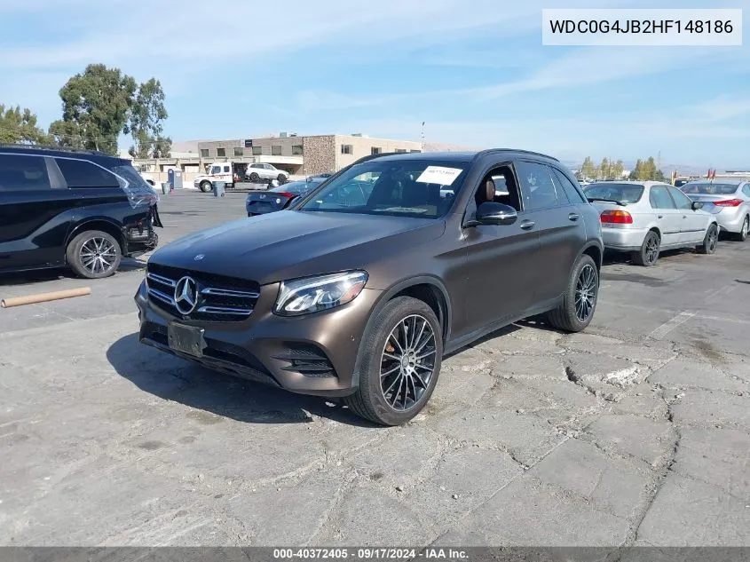 WDC0G4JB2HF148186 2017 Mercedes-Benz Glc 300