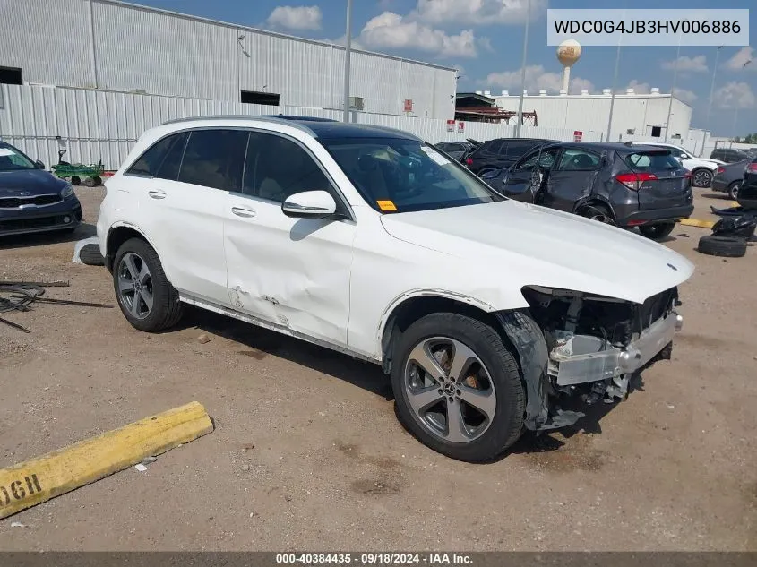 WDC0G4JB3HV006886 2017 Mercedes-Benz Glc 300