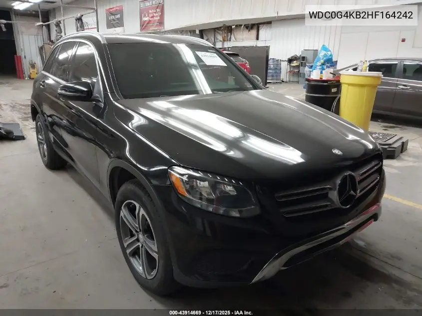 WDC0G4KB2HF164242 2017 Mercedes-Benz Glc 300 4Matic