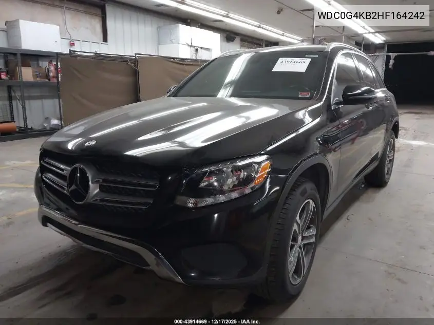 WDC0G4KB2HF164242 2017 Mercedes-Benz Glc 300 4Matic